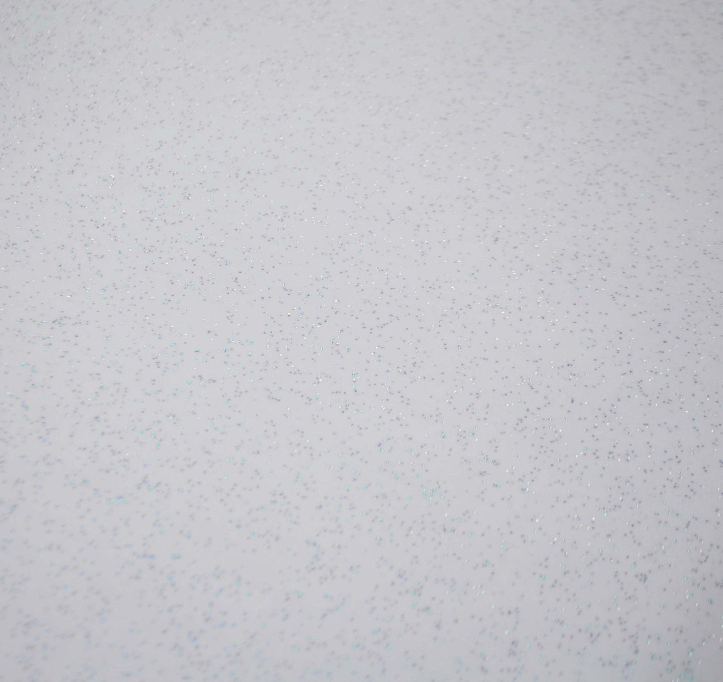 White Glittery Glitter Vinyl Oilcloth Tablecloth